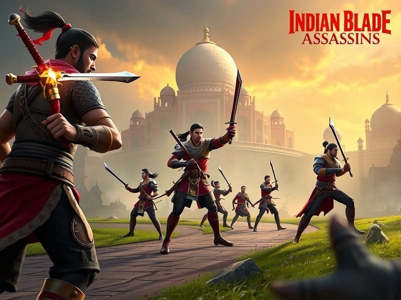 Intense combat in Indian Blade Assassins Indian Blade Assassins Gameplay Screenshot